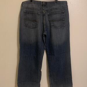 Y2K Anchor Blue Beyond Baggy Denim Jeans